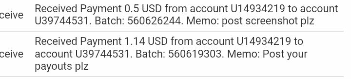 I RECIEVED MY THIRD AND FOURTH PAYMENTS RESPECTIVELY.